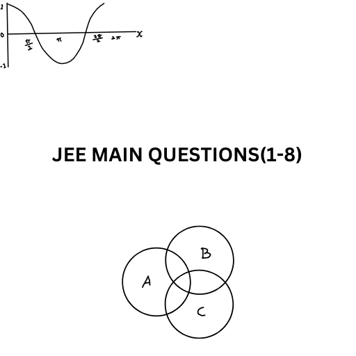 JEE MAIN QUESTIONS(1-8)